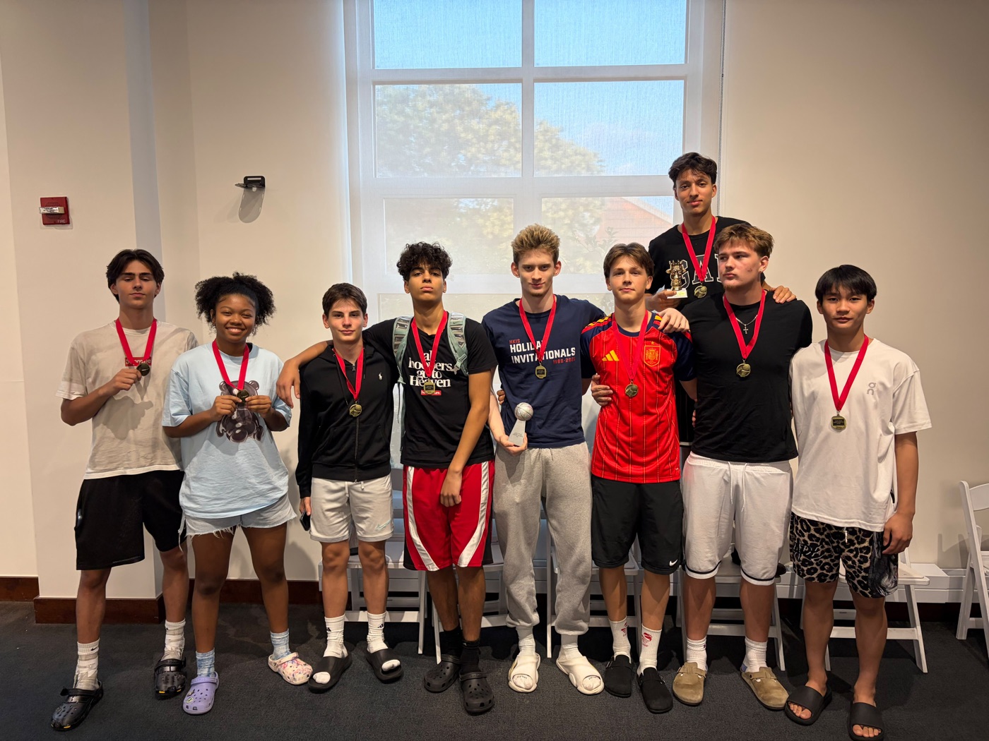 Global Squad Summer Program 1st Team with medals, 2026